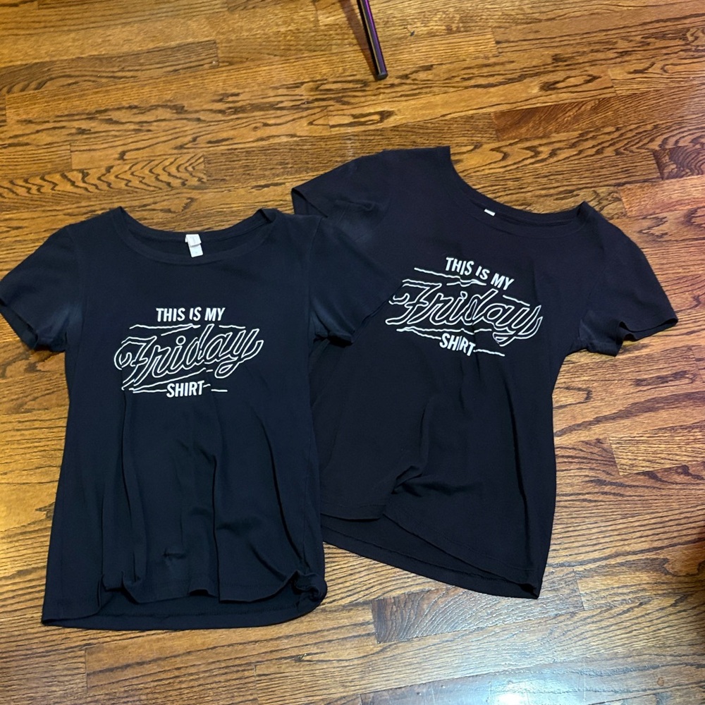 Black TGI Friday Shirt